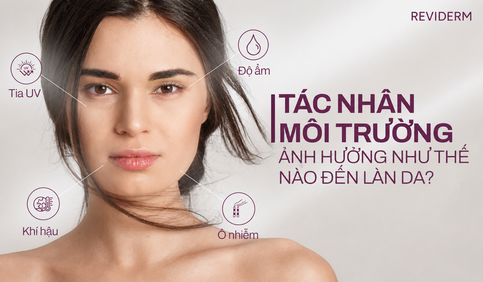 yếu tố môi trường ảnh hưởng đến da